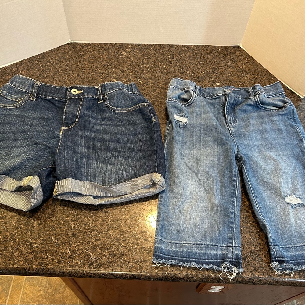 The Children's Place Lot - Shortie and Skimmer Shorts, EUC, Big Girls Size 14